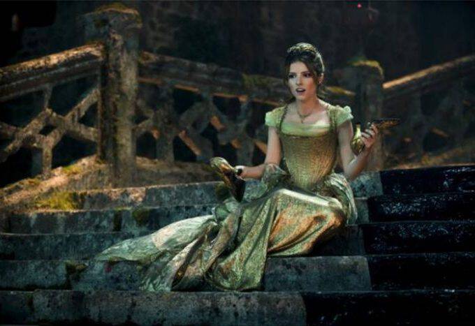 Anna Kendrick Singing on the Steps of the Palace