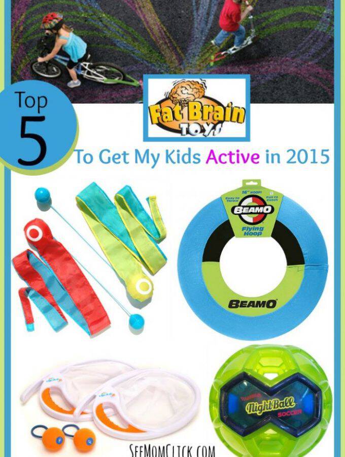 Fat Brain Toys to Get My Kids Active in 2015