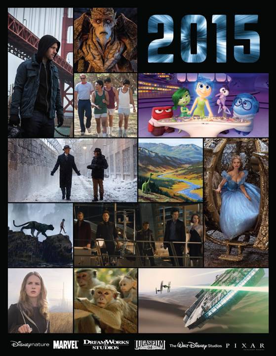 2015 Walt Disney Motion Pictures Line-UP