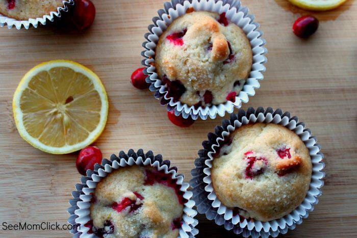 Muffins are the perfect food. They’re great for anything from breakfast to after school snacks to midnight treats. These Cranberry Lemon Muffins are delicious and full of flavor!