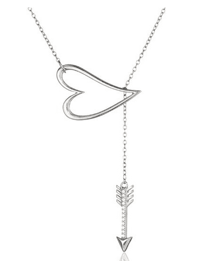 Heart and Arrow Necklace