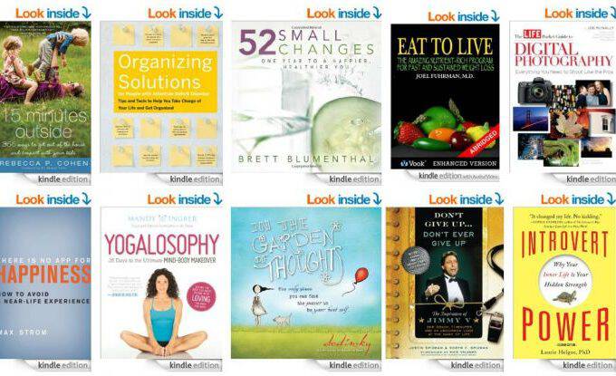 Kindle Books resolutions