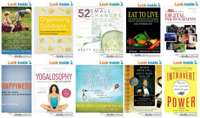 Kindle Books resolutions