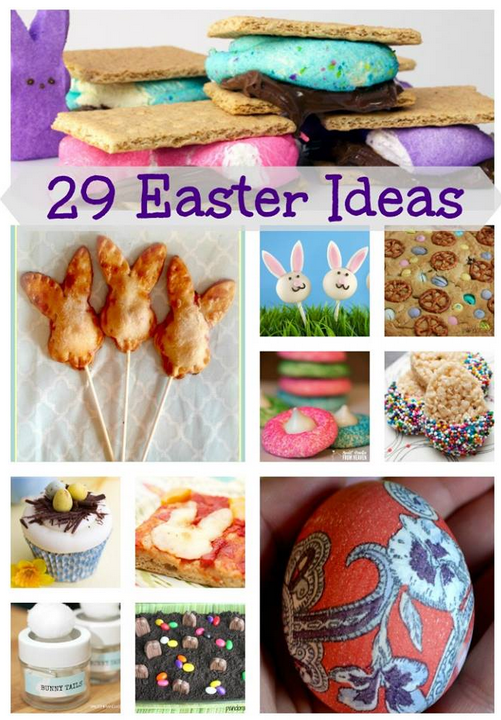 We've round up 29 of the best Easter crafts, recipes, and other fantastic Easter ideas to help you celebrate with the kids. Need a peanut butter egg or a decorated egg? We've gotcha covered!
