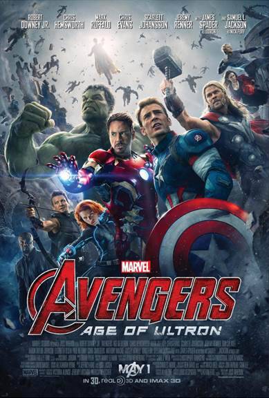 Check out the new AVENGERS: AGE OF ULTRON Trailer! This action-packed movie featuring all of our favorite Marvel characters comes out May 1, 2015.