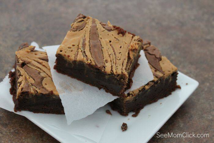 Love a delicious chocolate dessert? What about with peanut butter in it? My favorite! This Peanut Butter & Espresso Brownie Recipe is decadently amazing!