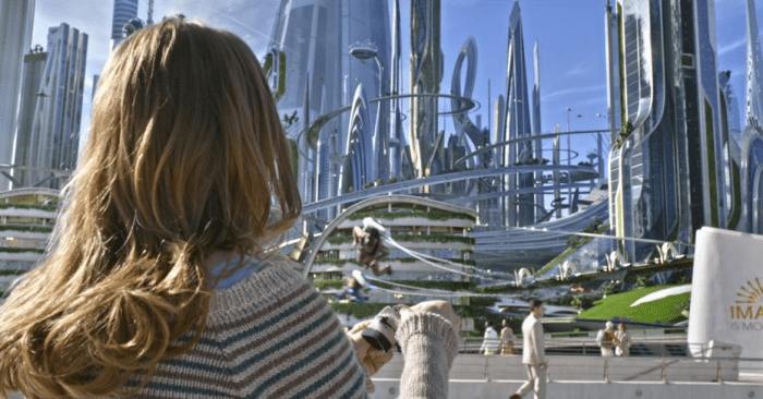Check out Disney's TOMORROWLAND trailer and poster. This movie hits theaters May 22, 2015 starring George Clooney. And WOW! Looks amazing!