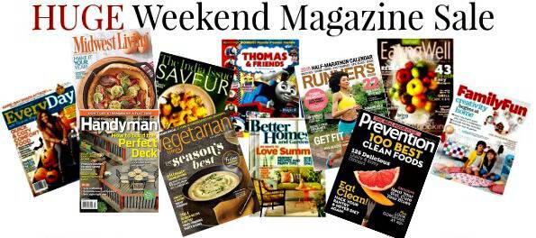 Weekend Magazine Sale