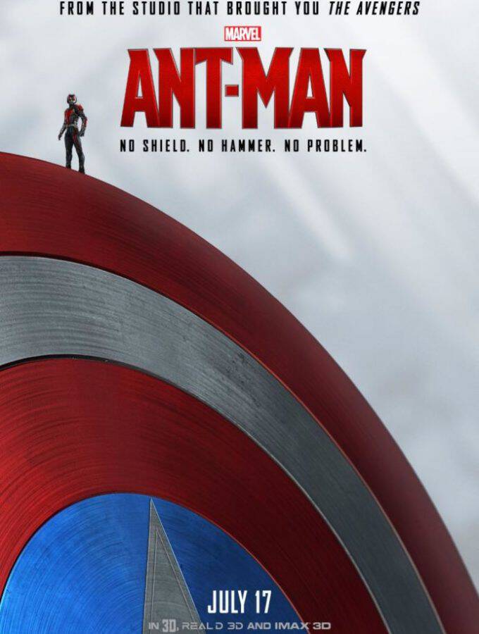 Check out the awesome new Marvel's ANT-MAN posters and these two TV spot clips. This movie looks awesome! In theaters July 17, 2015.