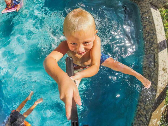 While your outside having fun this summer, capture those adventures on a GoPro HERO + LCD for amazing action shots and high quality video and photo!