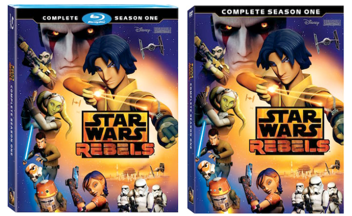 Star Wars Rebels fans, mark your calendar! The complete season one collection will be yours to own on Blu-Ray on September 1! My kids love this show!