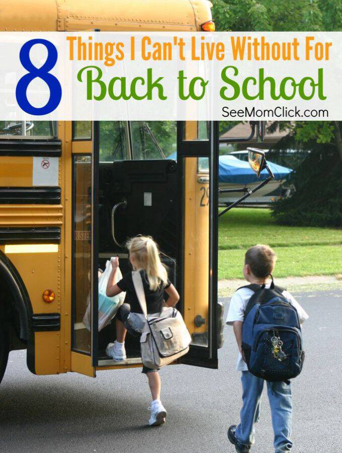 Back to school season is just around the bend and I'm gearing up for an organized school year (fingers crossed!). Here are the things I need to stay on track!