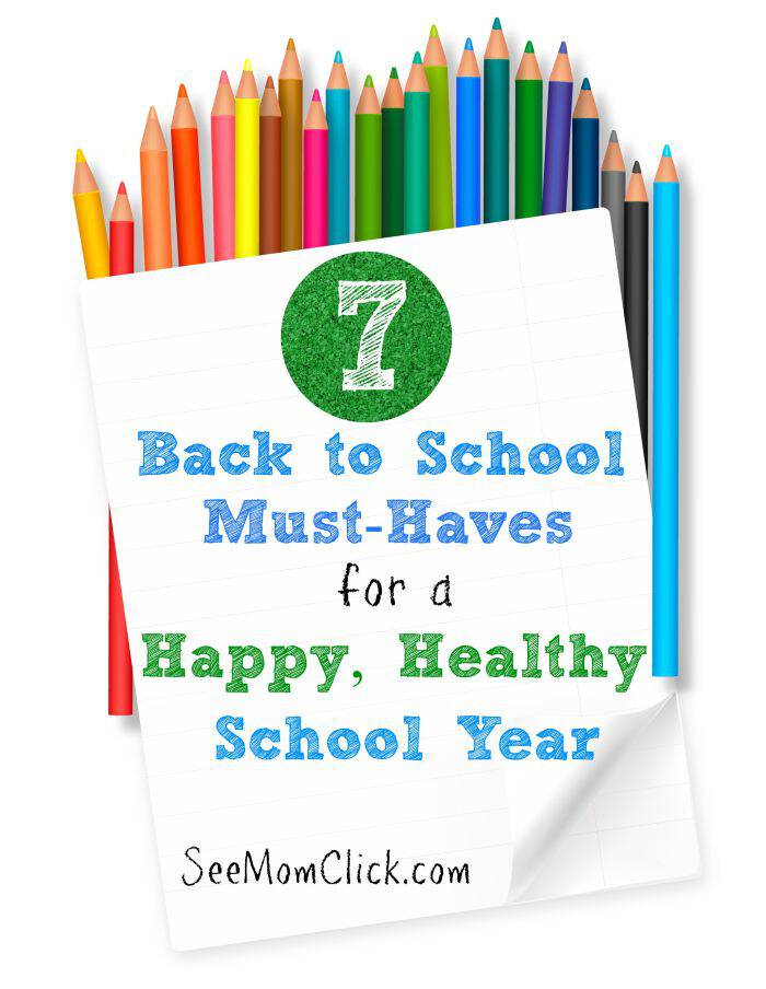 Have you started your back to school shopping yet? We just went and crossed nearly everything off of our list. Our 7 must-haves for a healthy school year!