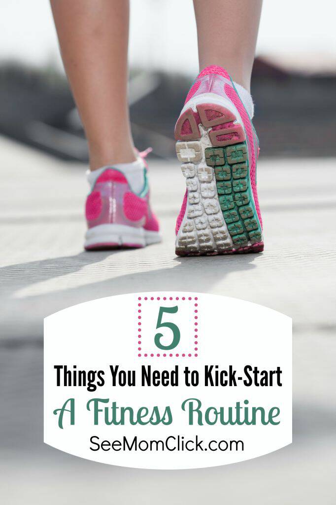 So you want to get more active and work on being healthier? Me too. Here are 5 things I found to be must-haves to kick-start your fitness routine so you stick with it!