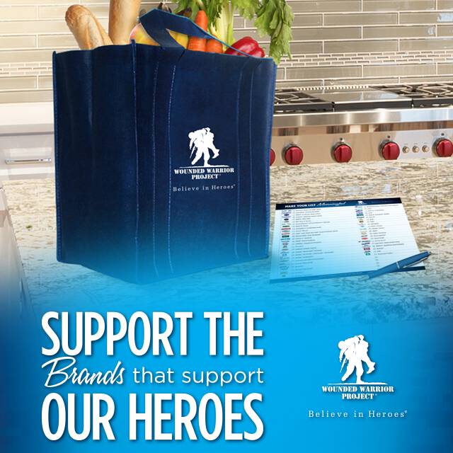 Shop to support the brands that support our heroes through Wounded Warrior Project. This is such an easy way to show your appreciation for our veterans!