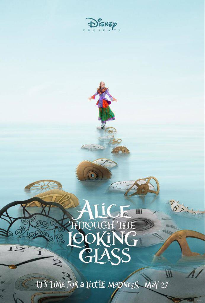 Check out this awesome new teaser trailer for Disney's ALICE THROUGH THE LOOKING GLASS, in theaters May 27, 2016! What a ride this is going to be!