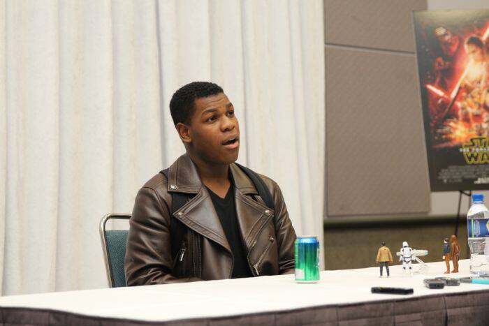 Meet John Boyega who plays Finn, a stormtrooper ready to find a new job, in STAR WARS: THE FORCE AWAKENS. My exclusive interview with this rising star.
