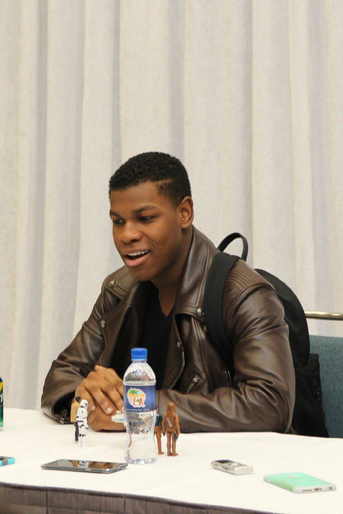Meet John Boyega who plays Finn, a stormtrooper ready to find a new job, in STAR WARS: THE FORCE AWAKENS. My exclusive interview with this rising star.