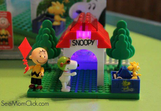 Peanuts Flying Ace Snoopy Lite Brix