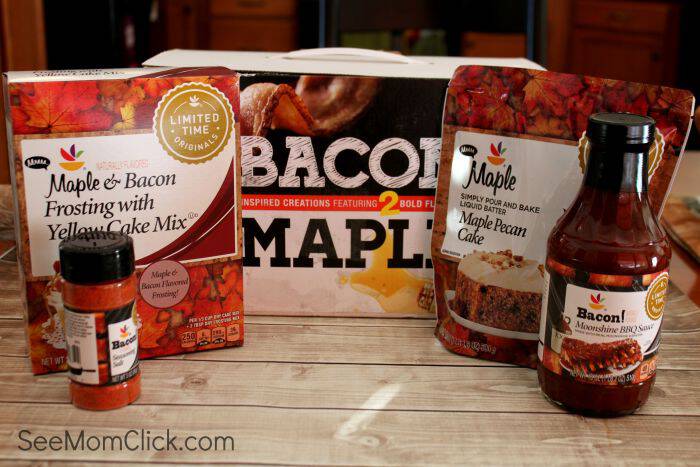 These Bacon and Maple products are available for a limited time at GIANT Food Stores and they are SO good! Here are my favorites + a giveaway!