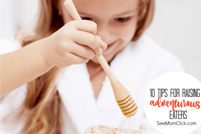 Worried that you're raising a picky eater? Been there, done that. My kids have gone through many phases at the dinner table, but I've found some tips and tricks over the years that have helped me raise adventurous eaters (which is fun until they start stealing your sushi!).