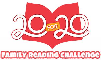 Do you know it only takes 20 minutes a day to foster a lifelong love of reading? I'm laying down a challenge: read with your kids. Start today!
