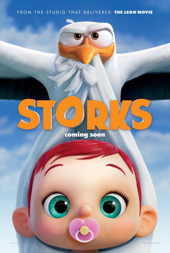 From the studio that brought us The Lego Movie comes STORKS! Check out the brand new sneak peek of this fun animated film, releasing September 23!