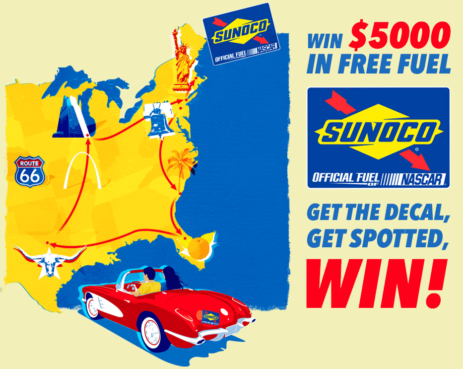 Want to win some free gas? Of course we do. Check out the details on Sunoco's Free Fuel 5000 Decal Hunt plus I have a chance to win a $25 gift card!