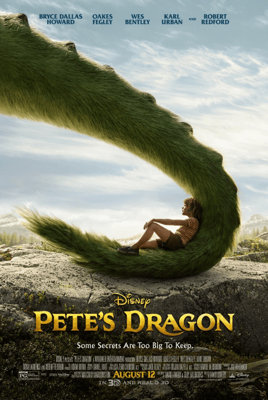 Check out the cool new Disney's PETE'S DRAGON Trailer! This remake of the classic story hits theaters on August 12, 2016. 