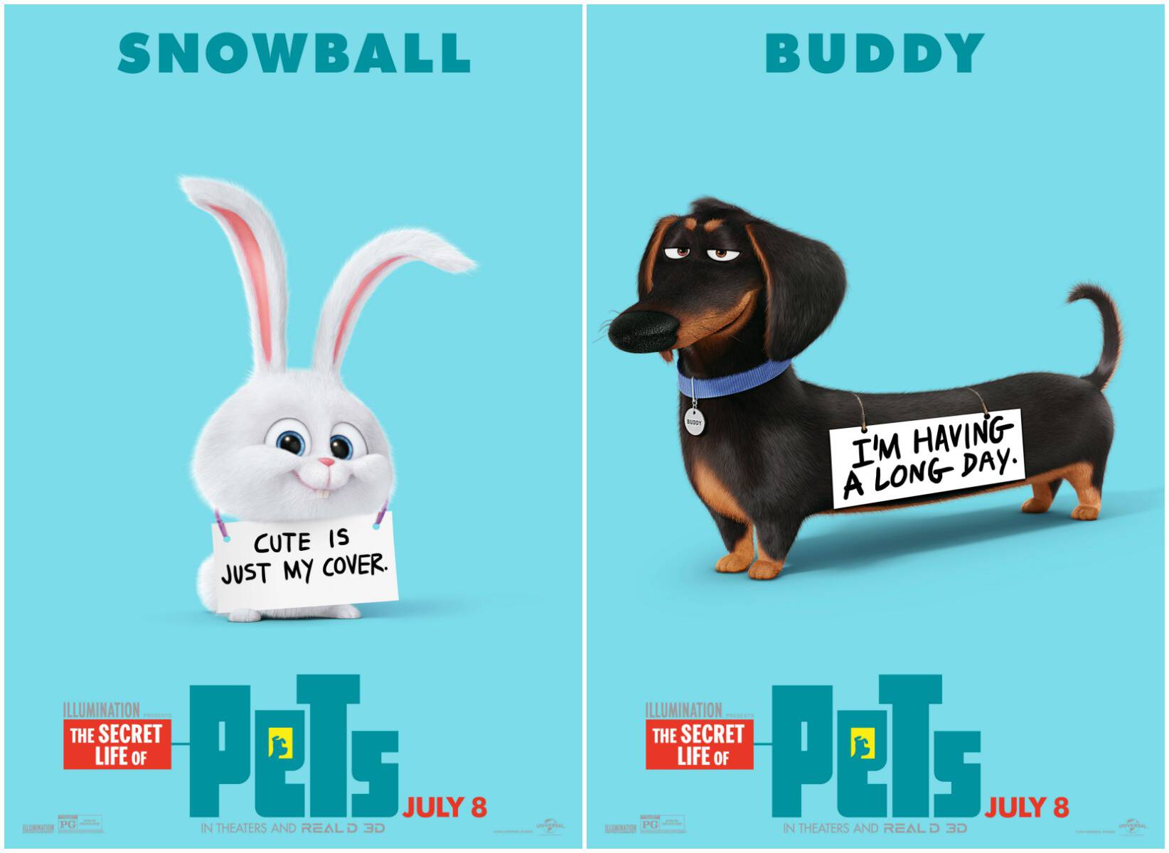 This movie looks hilarious! Get a first look at it in the new THE SECRET LIFE OF PETS trailer! Pet owners, you'll crack up! Coming July 8, 2016.