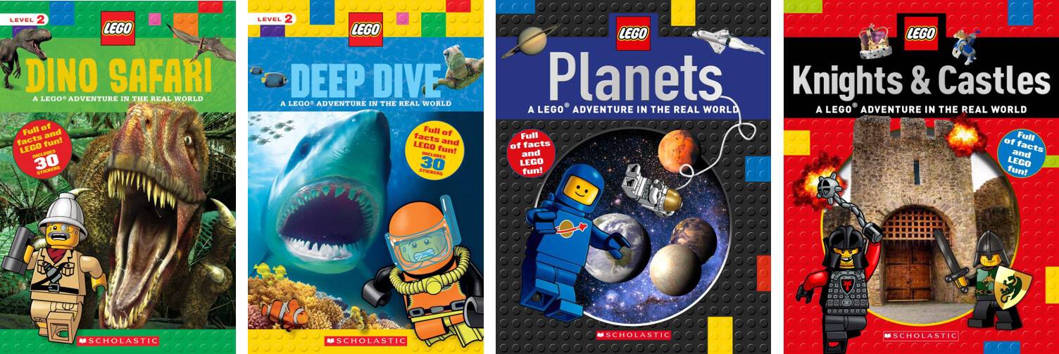 If your kids love LEGO® they'll love this brand new LEGO Nonfiction Book Series! There are 4 books in the batch and my son is eating them up!