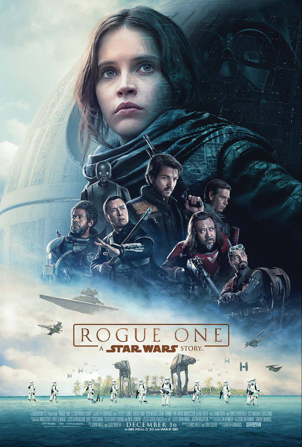 Woot! It's here! Check out the amazing new ROGUE ONE: A STAR WARS STORY trailer. ROGUE ONE hits theaters December 16, 2016!