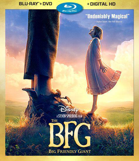 This is one of my favorite children's books and favorite family movies. So happy to bring home The BFG on Blu-Ray with these great bonus features!