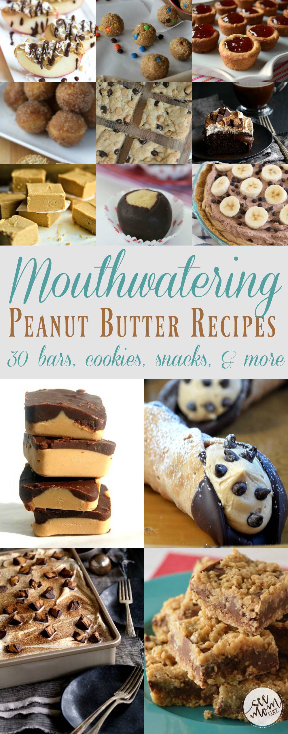 Peanut butter cookies, and pies, and snack balls, oh my! If you love peanut butter desserts you're going to want to try some of the goodies on this round up of mouthwatering peanut butter recipes!