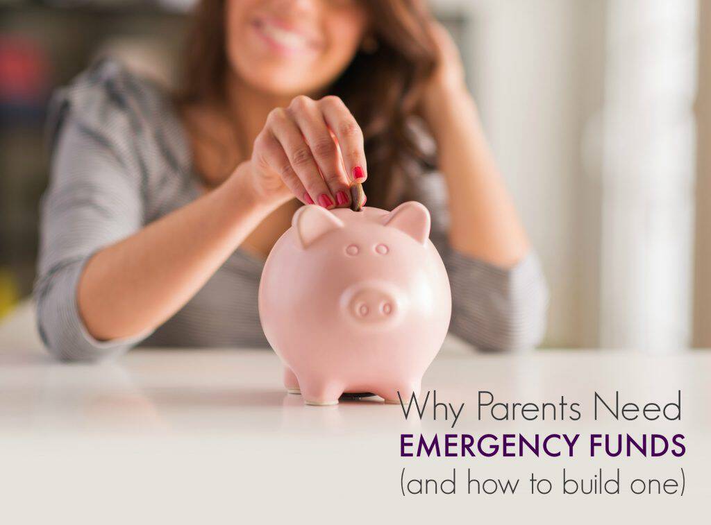 So many of us are one financial emergency away from disaster, which is why it's important for parents to have a back up plan. Wondering how to build an emergency fund? Here are the simple steps to give you peace of mind.