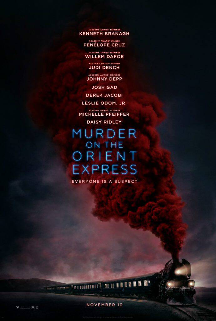 This all-star cast is going to kill it on the big screen! Murder On The Orient Express hits theaters on November 10. Based on the best-selling book! This all-star cast is going to kill it on the big screen! Murder On The Orient Express hits theaters on November 10. Based on the best-selling book!