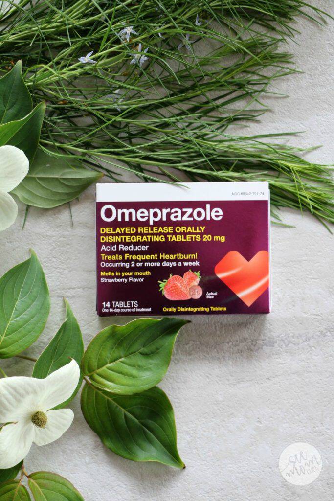 Heartburn making it so you can't order what you want off the menu? I can relate. Here's what's working for me: Omeprazole dissolving heartburn medicine. I don't need a glass of water to swallow it, so it's perfect for travel or when you're on-the-go!