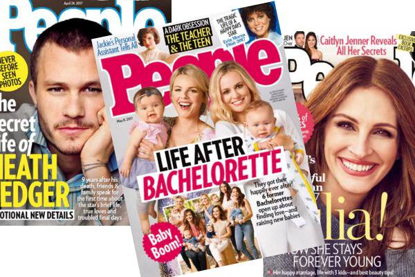 Wow! This is the lowest price of the year on People magazine! Pay only $34.99 for a 1-year subscription. That's 91% off the cover price for 50 issues!