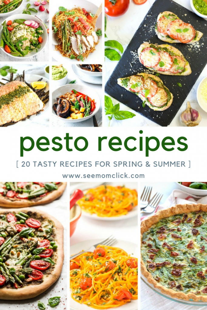 I think I could live on pesto. I grow a ton of basil over the summer and make my own and freeze it to use year-round. Here are 20 tasty pesto recipes, lots of delicious ideas for pesto dishes you'll love!