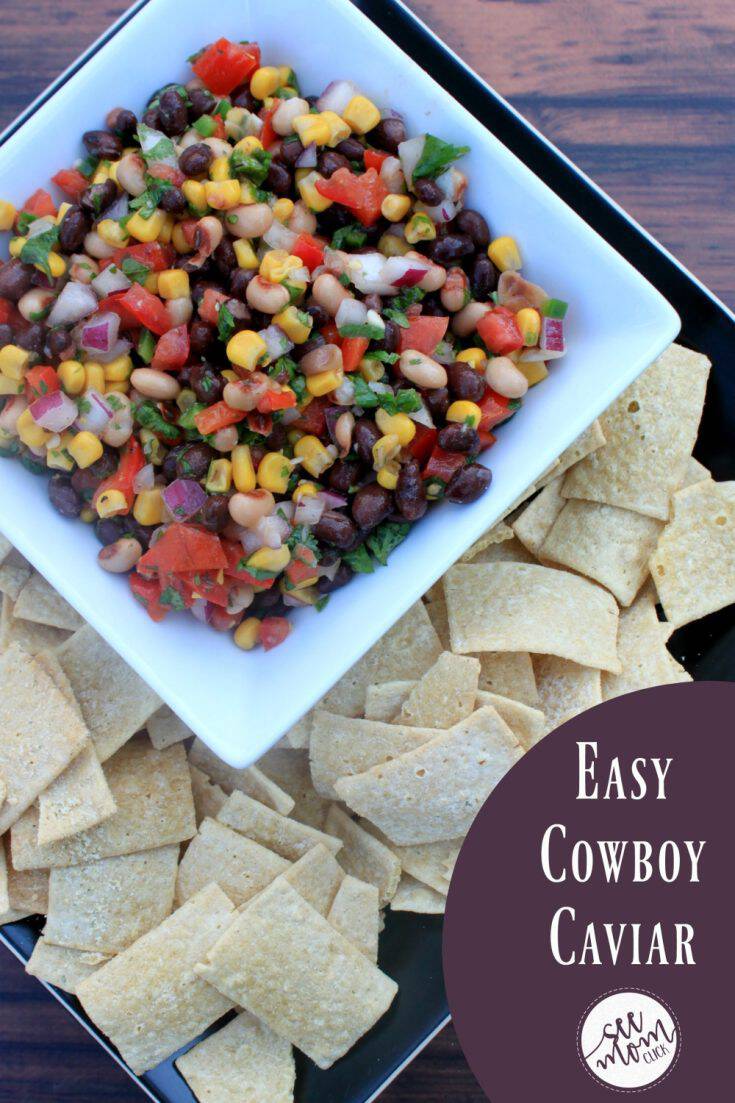 Easy Cowboy Caviar Recipe | See Mom Click
