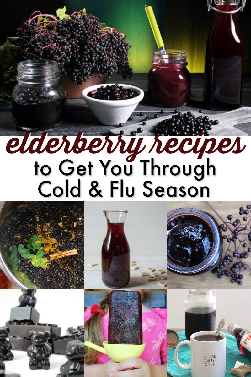 Elderberry is believed to ward off illness. Here are elderberry syrup recipes plus some creative ways to use elderberry syrup this cold and flu season.