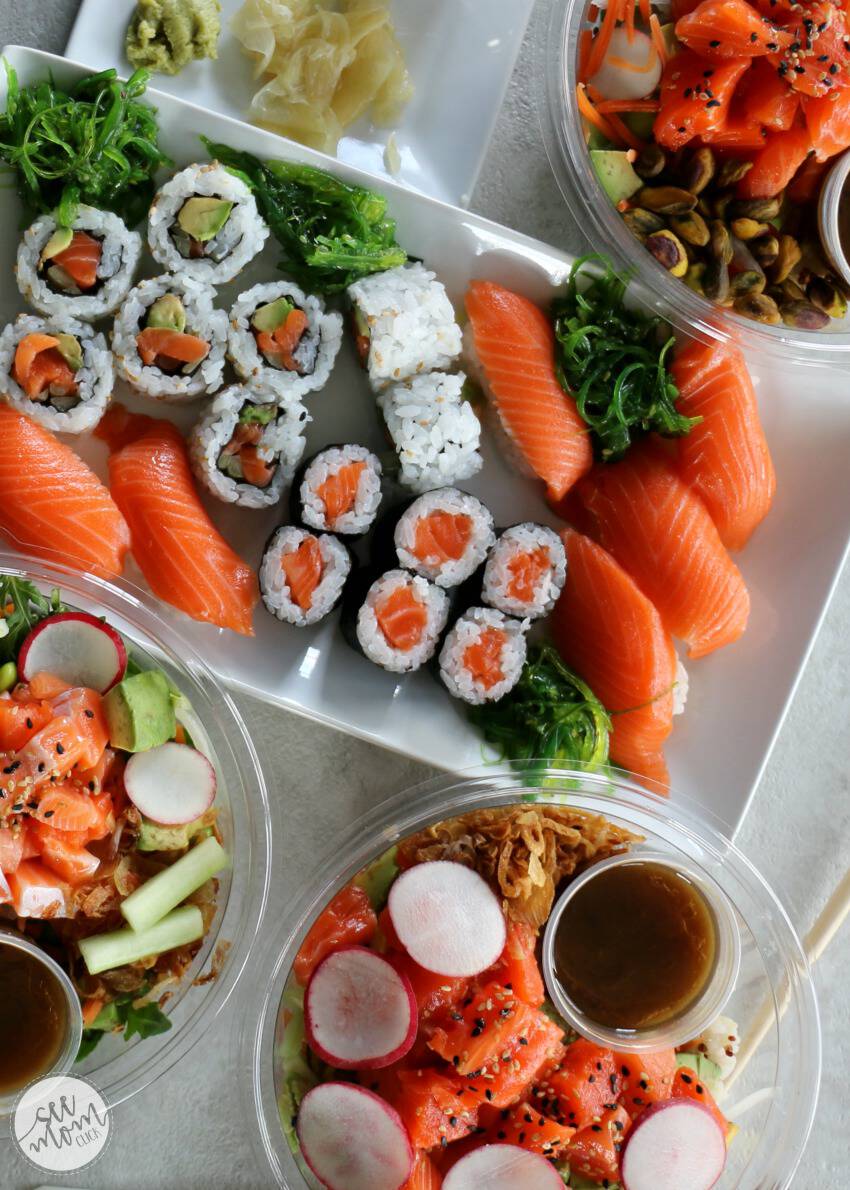 Fresh, Delicious, Convenient Wegmans Alpine King Salmon Sushi See