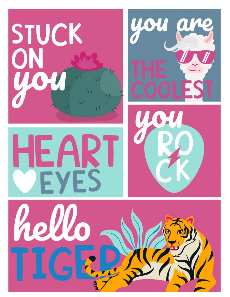 Printable Valentines Day Cards for Older Kids | See Mom Click
