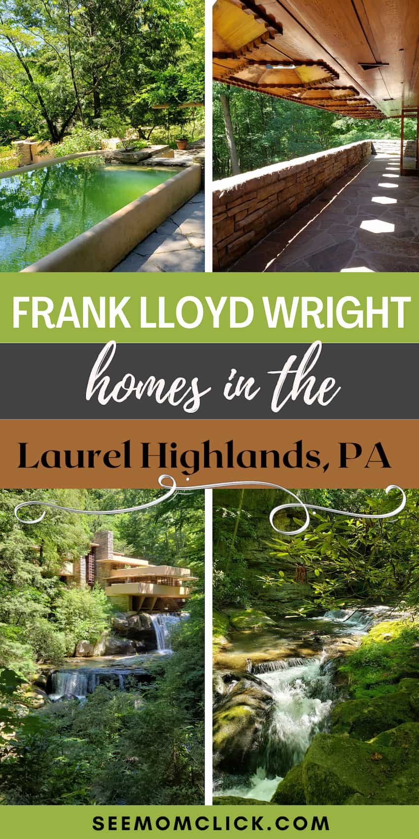 Fallingwater and Kentuck Knob: Frank Lloyd Wright Homes in the Laurel  Highlands, PA | See Mom Click, image size:850x1700