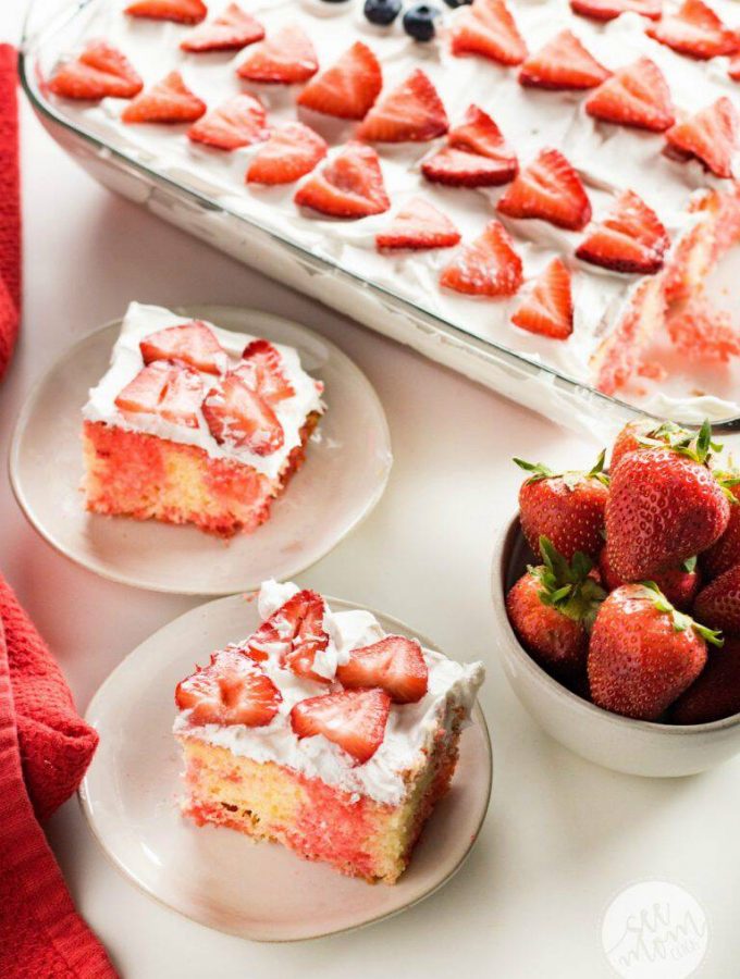 recipes strawberry shortcake made in a sheetpan