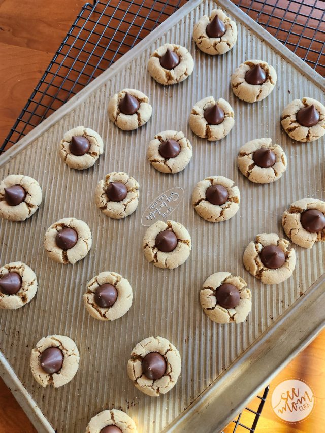 Classic Peanut Butter Blossom Cookies Recipe See Mom Click